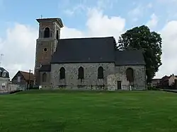 The church in Quérénaing