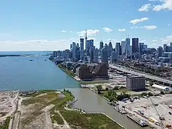 Aerial view of Quayside in 2025