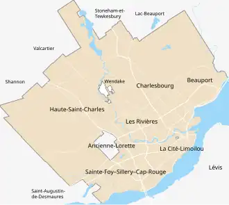 Saint-Roch Church is located in Quebec City