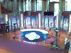 news/current affairs type Television set