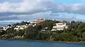 Villas overlooking the water.