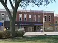 Main Street, west of the courthouse