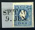 Type RL-R of Spittal an der Drau, 6p - 'RL-R' means 2 linear lines of Roman type (Antiqua) lettering