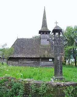 Wooden church in Dobricel