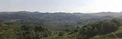 Vulcana-Băi, viewed from the north