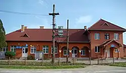 Chețani town hall and community center