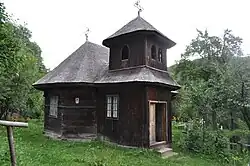 Wooden church in Anghelești