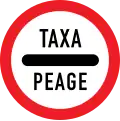 Road tax control