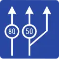 Finishing with two minimum speed limits
