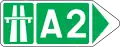 Direction to the indicated highway