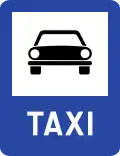 Taxi stand