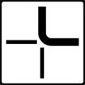 Priority road direction