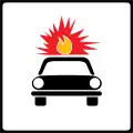 Vehicles carrying explosives