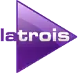 La Trois logo from 25 September 2010 to 1 September 2014.