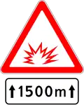 Road under fire