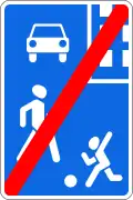 5.39 End of residential area