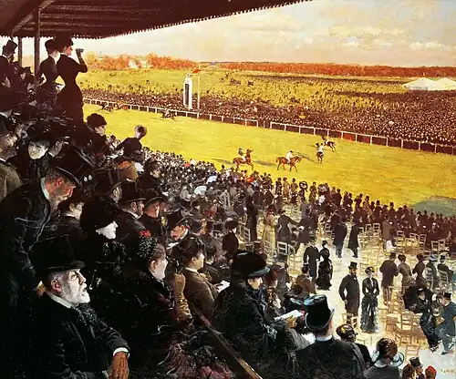 Races at Longchamps, 1883