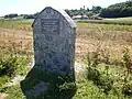 Commemorative stone in Radoslavci