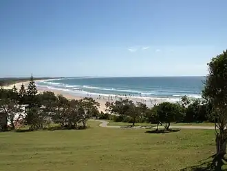 View of Rainbow Beach
