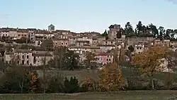 A general view of Raissac-sur-Lampy