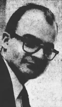 Black and white portrait photo