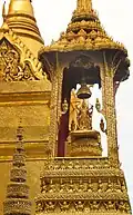 Insignia of Rama I, Rama II and Rama III (not shown)