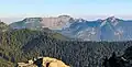 Rampart Ridge viewed from Guye Peak