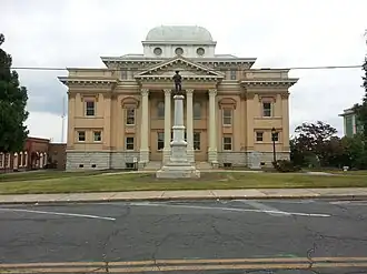 Randolph County Courthouse and Confederate Monument