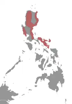 Map of range