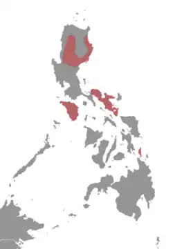 Map of range