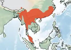Map of range