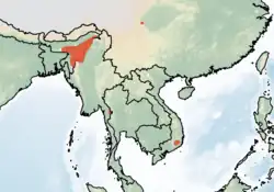 Map of range