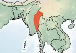 Map of range
