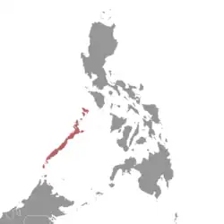 Map of range