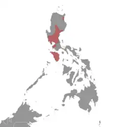 Map of range