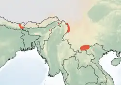 Map of range