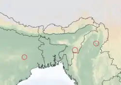Map of range