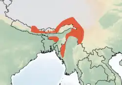 Map of range