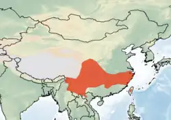 Map of range