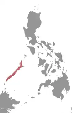Map of range