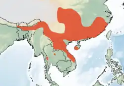 Map of range