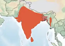 Map of range