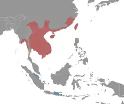 Map of range