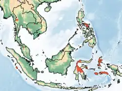 Map of range