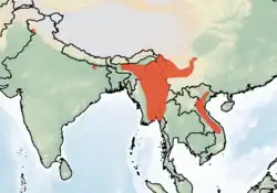 Map of range