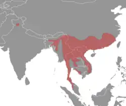 Map of range