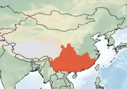 Map of range
