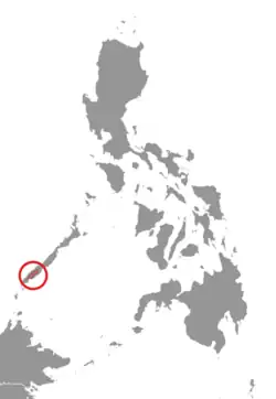 Map of range