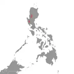 Map of range