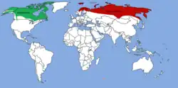 Map of range